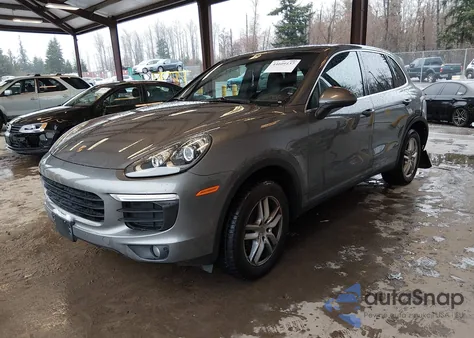 2016 Porsche Cayenne из США, поврежденный, VIN WP1AA2A26GKA37015